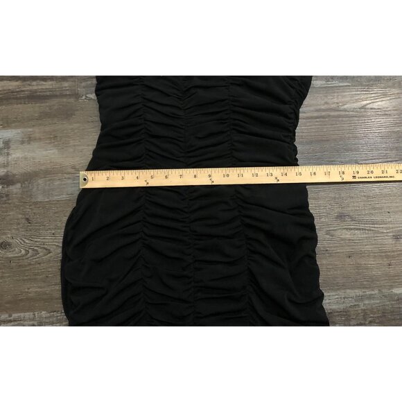 Torrid Strapless Ruched Bodycon Dress Black Size 1X - Picture 5 of 6